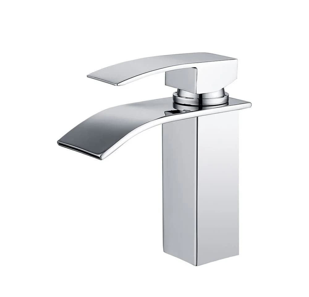HOMELODY Wasserfall Badarmatur Chrom Edelstahl - Bild 2