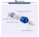 HOMELODY Wasserfall Badarmatur Chrom Edelstahl Bild 3
