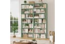 Homfa Bücherregal 210cm Standregal 7 Fächer Grün Bild 1