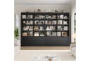 Homfa Bücherregal Hochschrank Raumteiler 8 Fächer 4 Schubladen 120x30x180cm Bild 5