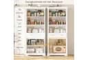 Homfa Küchenbuffet Küchenschrank 2 Schubladen 181,5x78x40 cm Bild 1