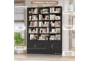 Homfa Bücherregal 209cm Bücherschrank Hochschrank Raumteiler Standregal Bild 5
