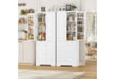 Homfa Mehrzweckschrank Küchenschrank Vorratsschrank Buffetschrank mit 8 Türregalen, 2 Schubladen Bild 5