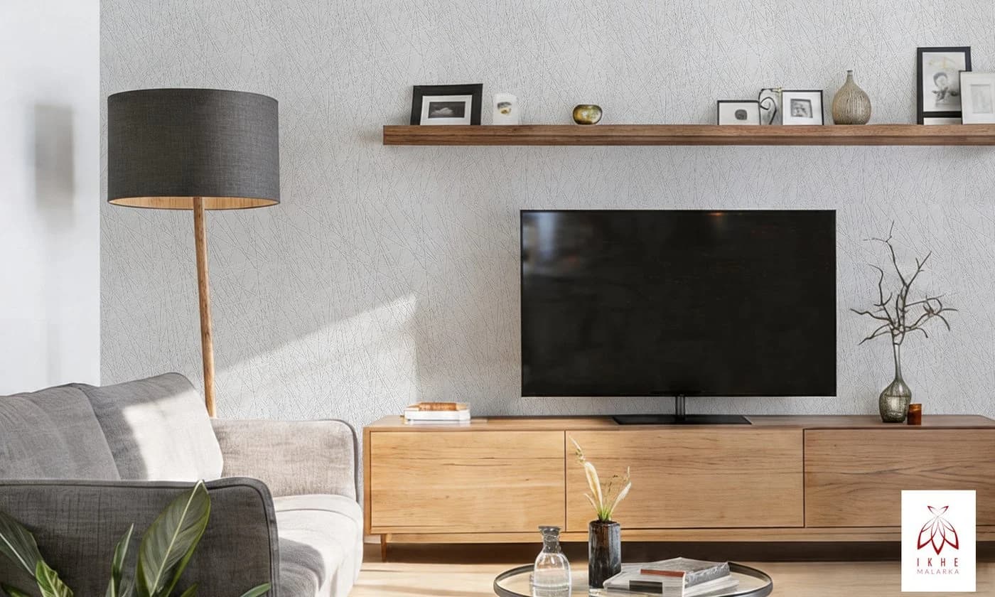 IKHEMalarka Selbstklebende Wandverkleidung Weiß Modern