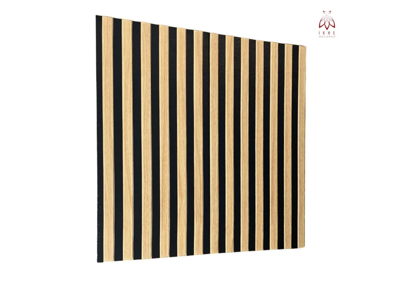 IKHEMalarka Selbstklebende Wandpaneele Lamellenoptik Beige PE-Schaum - Bild 4