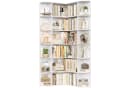 Homfa Eckregal Weiß L-förmig Bücherregal Standregal 185 cm Bild 2