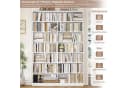 Homfa Bücherregal 14 Fächer Weiß Modernes Standregal Bild 4