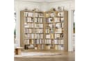 Homfa Bücherregal Eiche 14 Fächer Standregal Raumteiler Bild 5