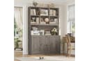 Homfa Aktenschrank mit Steckdose und Schubladen Artisan Eiche Bild 1