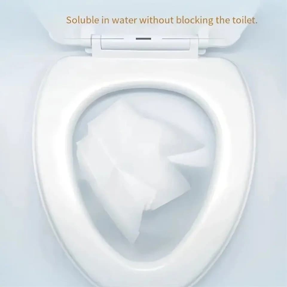 Einweg-Toilettensitzbezug aus recyceltem Papier - Bild 5