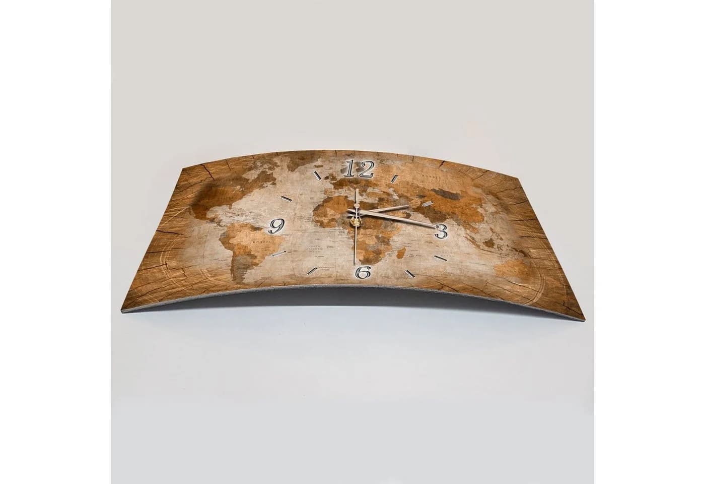 Bilder-Manufaktur Wanduhr BM-7829-1 Lautlos Alu-Design
