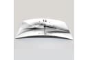 Designer Wanduhr aus Alu-Verbundstoff, Aluminium und Polykern Bild 1