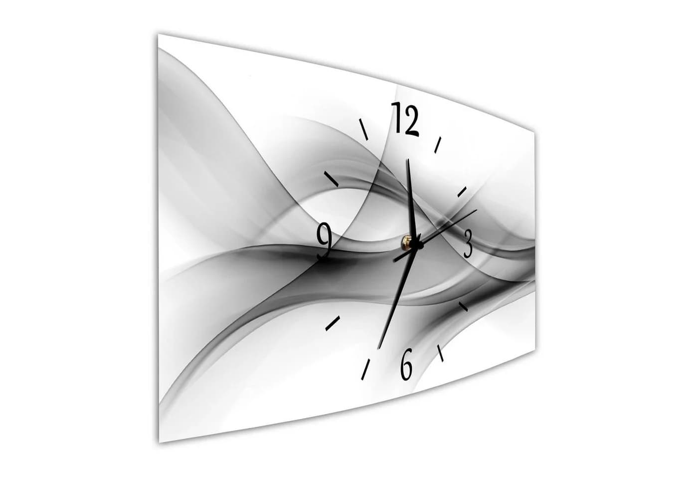 Designer Wanduhr aus Alu-Verbundstoff, Aluminium und Polykern - Bild 2
