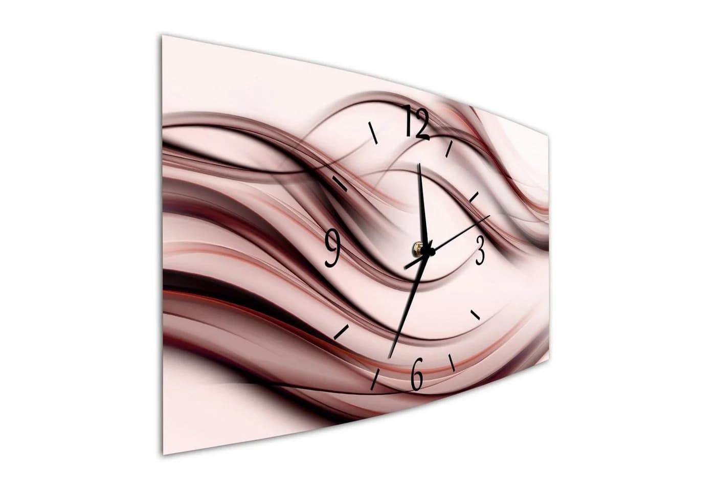 Bilder-Manufaktur Wanduhr BM-9572-1 Silber Lautlos 3D Design - Bild 2