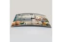 Moderne Designer-Wanduhr aus Aluminium Bild 1