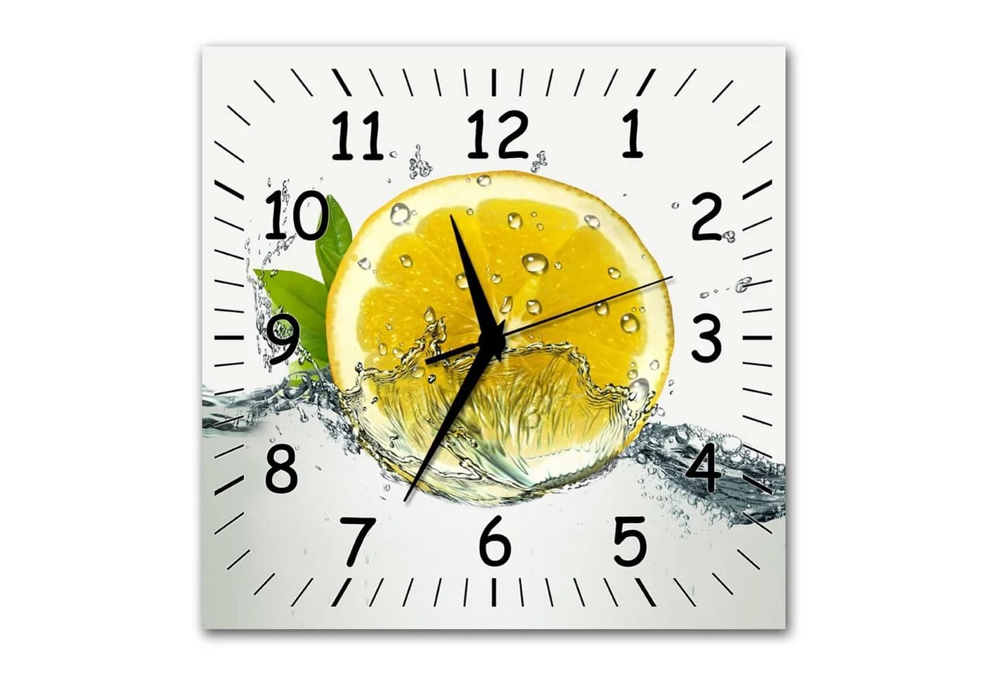 Bilder-Manufaktur Wanduhr BM-9352-1 Silber Lautlos Funkuhr - Bild 2