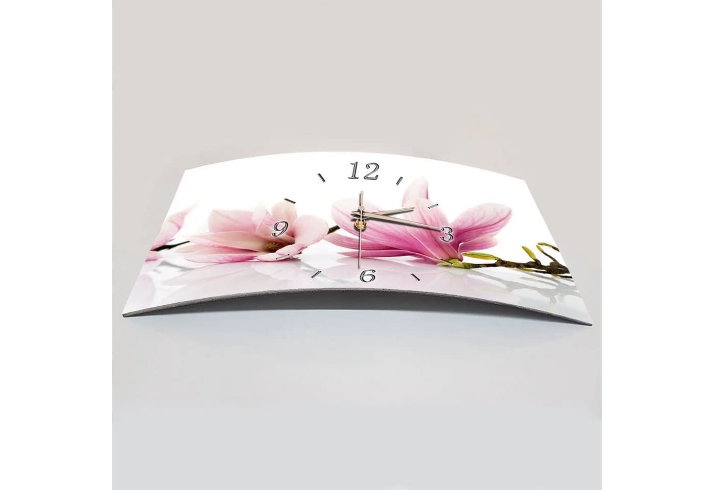 Moderne Design-Wanduhr aus Alu-Verbundstoff