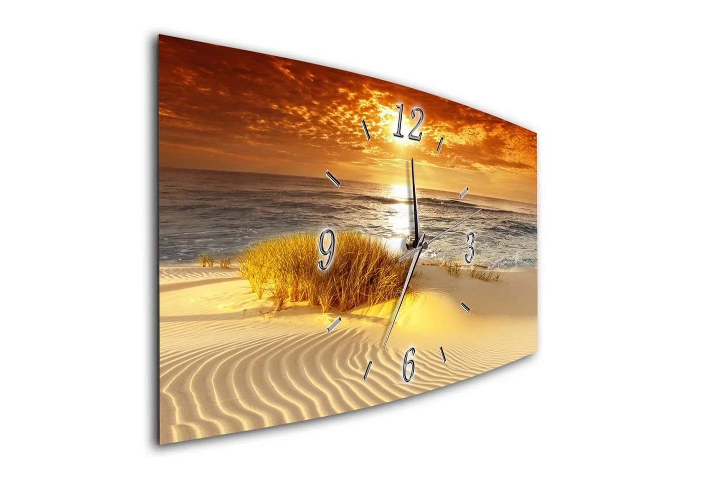 Bilder-Manufaktur Designer-Wanduhr Aluminium 3D-Effekt Lautlos - Bild 2