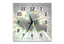 Bilder-Manufaktur Wanduhr MF12.1 BM Aluminium Lautlos Funkuhr Bild 2
