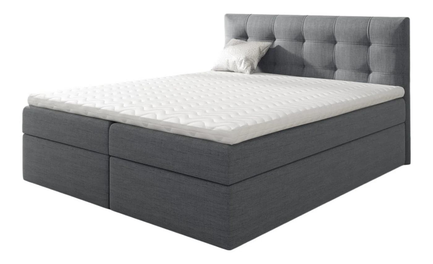 Fun Möbel Boxbett OVIEDO XL mit Bettkästen & Topper