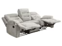 luma-home 3-Sitzer Relax-Sofa Chenille Grau Bild 1