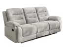 luma-home 3-Sitzer Relax-Sofa Chenille Grau Bild 2