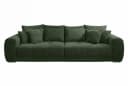 luma-home Big-Sofa 15172 XXL-Couch Grün Federkernpolsterung Bild 2