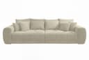 luma-home Big-Sofa 15173 XXL-Couch Beige/Grau Federkernpolsterung Bild 2