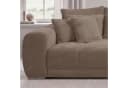 luma-home Big-Sofa 15174 XXL-Couch 306x134x86 cm Federkernpolsterung Braun Bild 4