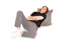 KOZYS Sitzsack Lesekissen Keilkissen Rückenkissen mit EPS-Perlenfüllungen Bild 3