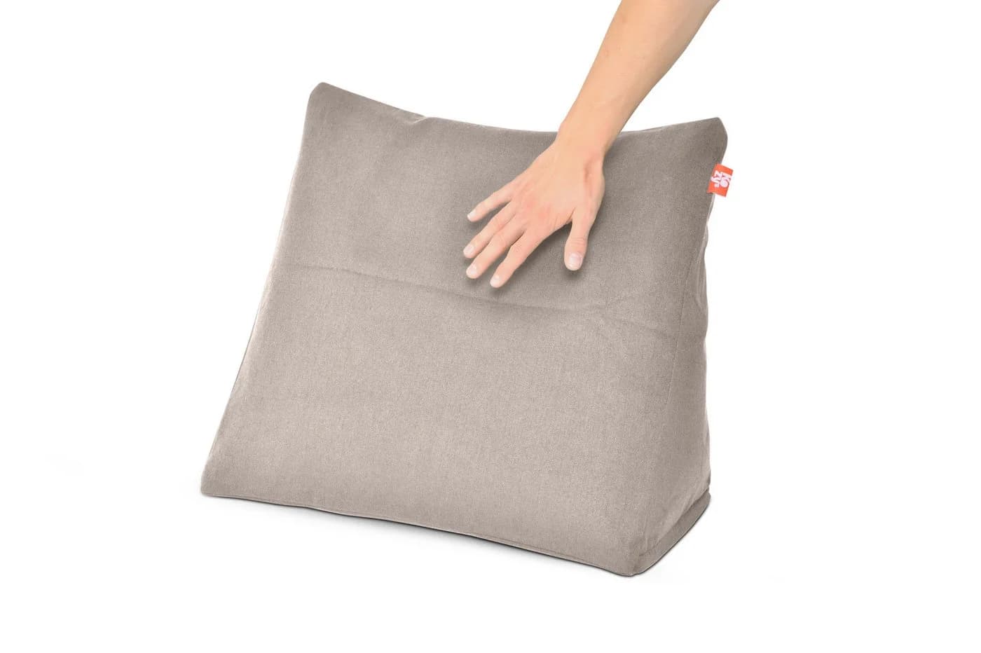 KOZYS Sitzsack Lesekissen Keilkissen Rückenkissen mit EPS-Perlenfüllungen - Bild 5