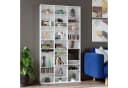 Homfa CD-Regal mit 27 Fächern höhenverstellbar Weiß Bild 5
