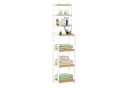 Homfa Badregal 2-IN-1 Design Standregal Schmal 7 Ablagen 160x36x28cm Bild 2