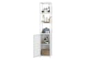 Homfa Hochschrank aus Bambus Badezimmerregal 169cm Bild 2