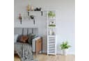 Homfa Hochschrank aus Bambus Badezimmerregal 169cm Bild 3
