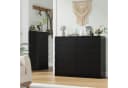 Homfa Kommode Sideboard 5 Schubladen Schwarz 60x40x100 cm Bild 5