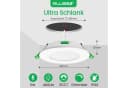 ALUSSO LED Einbaustrahler 6er-Set 5W 400lm Weiß Bild 1