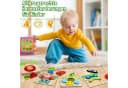 POPOLIC 6-teiliges 3D-Holzpuzzle für Kinder Bild 1