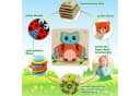 POPOLIC 6-teiliges 3D-Holzpuzzle für Kinder Bild 3