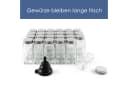 Hanseküche Gewürzgläser Set 24-tlg. mit Streueinsatz Glas Bild 4