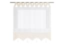 Delien Raffrollo Catrin Leinenoptik Beige Bild 2