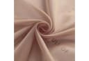 Delien Raffrollo Sophia mit Schlaufen Voile Uni Wohnzimmer Gardine Braun Bild 5