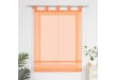 Delien Raffrollo Sophia Gardine mit Schlaufen Orange Voile Uni Bild 1