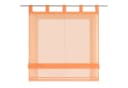 Delien Raffrollo Sophia Gardine mit Schlaufen Orange Voile Uni Bild 2