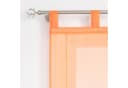 Delien Raffrollo Sophia Gardine mit Schlaufen Orange Voile Uni Bild 4