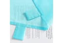 Delien Scheibengardine Eva Schlaufen Voile Uni Kurzstore Küche Blau Bild 4