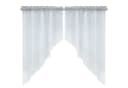 Delien Scheibengardine Beyza 2 St. Stangendurchzug Transparent Zweifarbig Bild 2