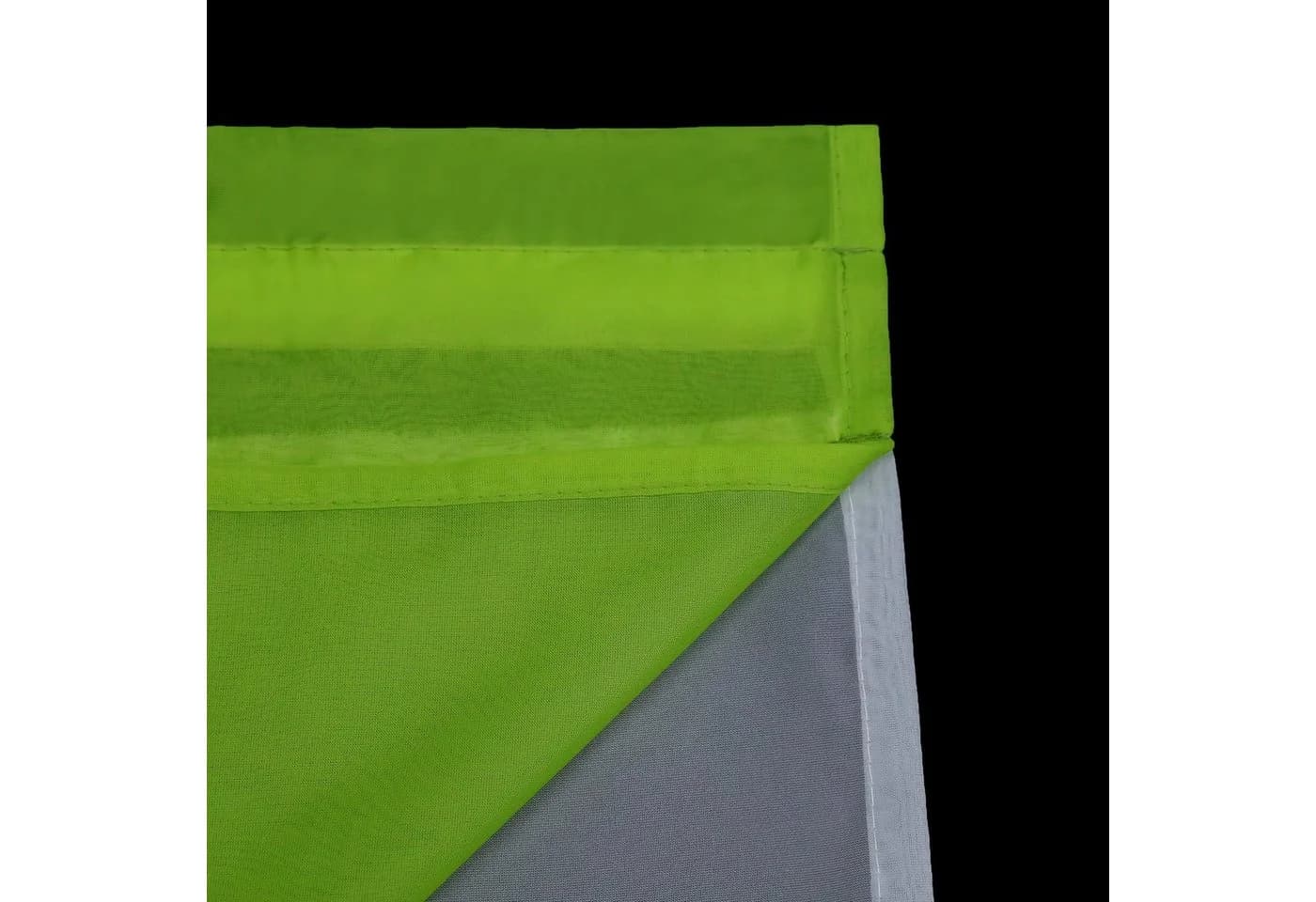Delien Scheibengardine Beyza 2 St. Stangendurchzug Transparent Zweifarbig - Bild 5