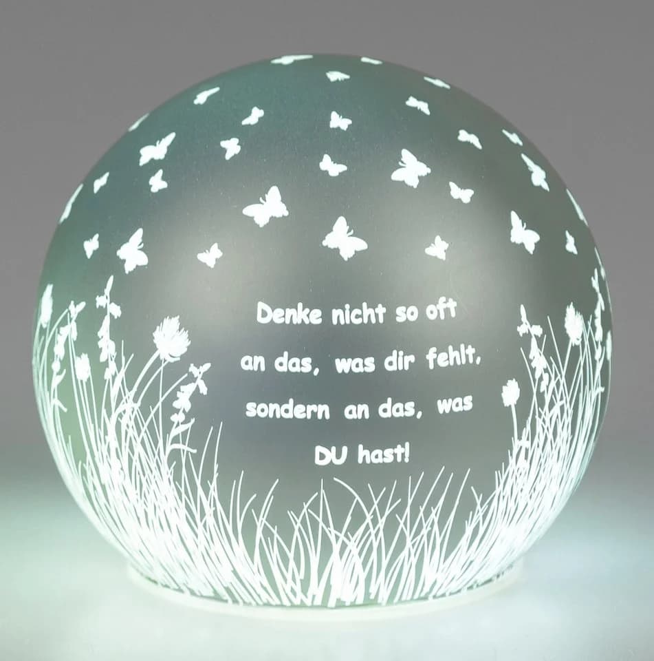 formano LED Dekolicht Kugel Salbei 10cm/12cm