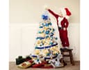 COSTWAY Künstlicher Weihnachtsbaum 150cm 350 PVC Nadeln Metallständer Bild 3
